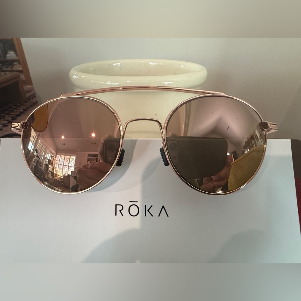 Women's Gold Sunglasses